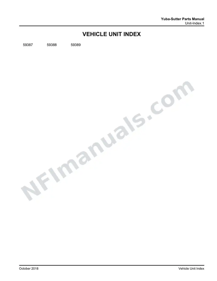 MCI D4500 Parts manual for Yuba-Sutter watermarked first-page preview